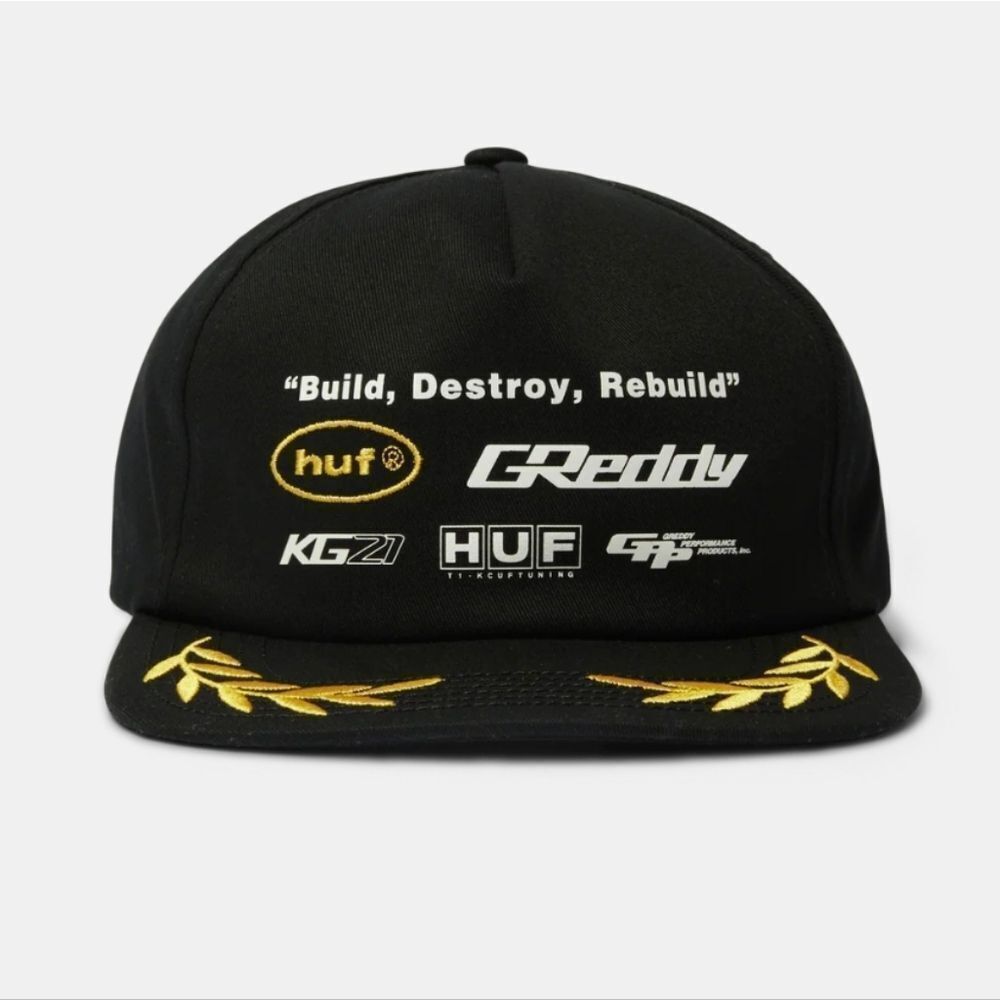 HUF Greddy Racing Snapback  (Fall 2025)